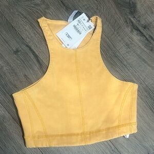Zara swimmer top orange